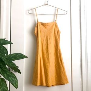 Abercrombie & Fitch Canary Yellow Dress XXS